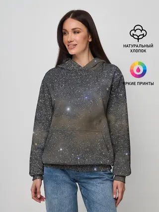 Женское худи / Звездный космос