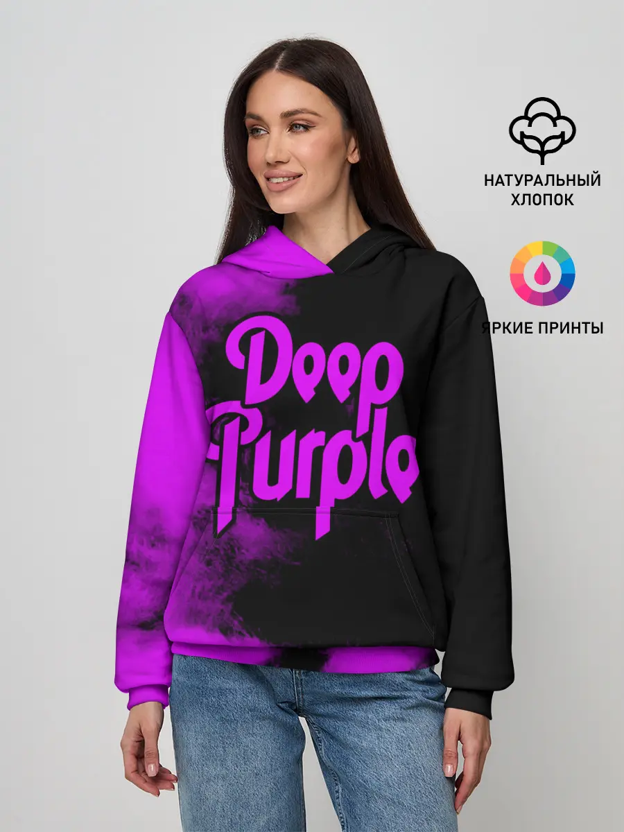 Женское худи / Deep Purple