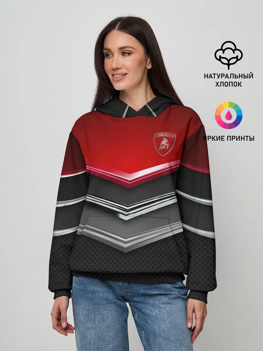 Женское худи / Lamborghini