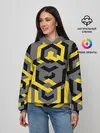 Женское худи / Геометрия узор