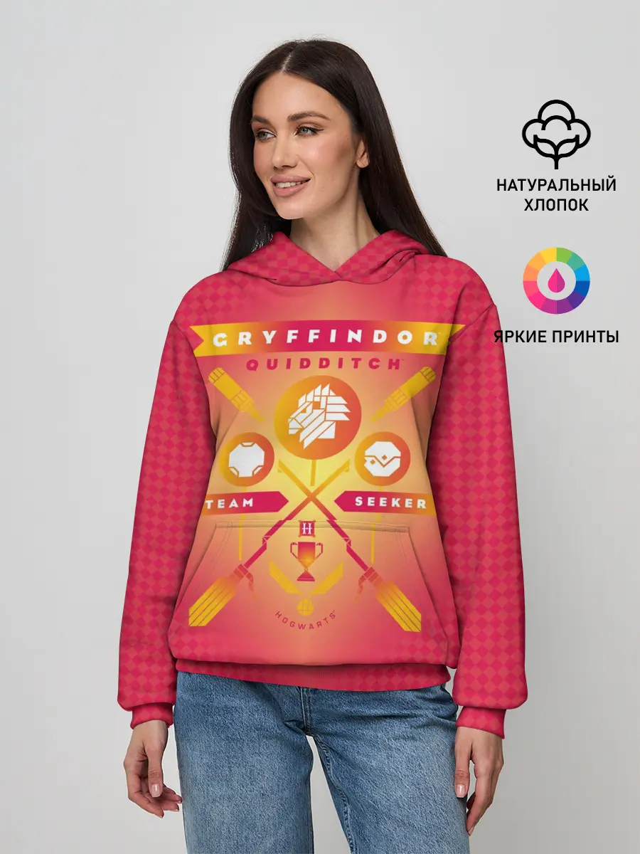 Женское худи / Gryffindor Quidditch