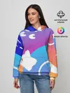 Женское худи / Градация цвета