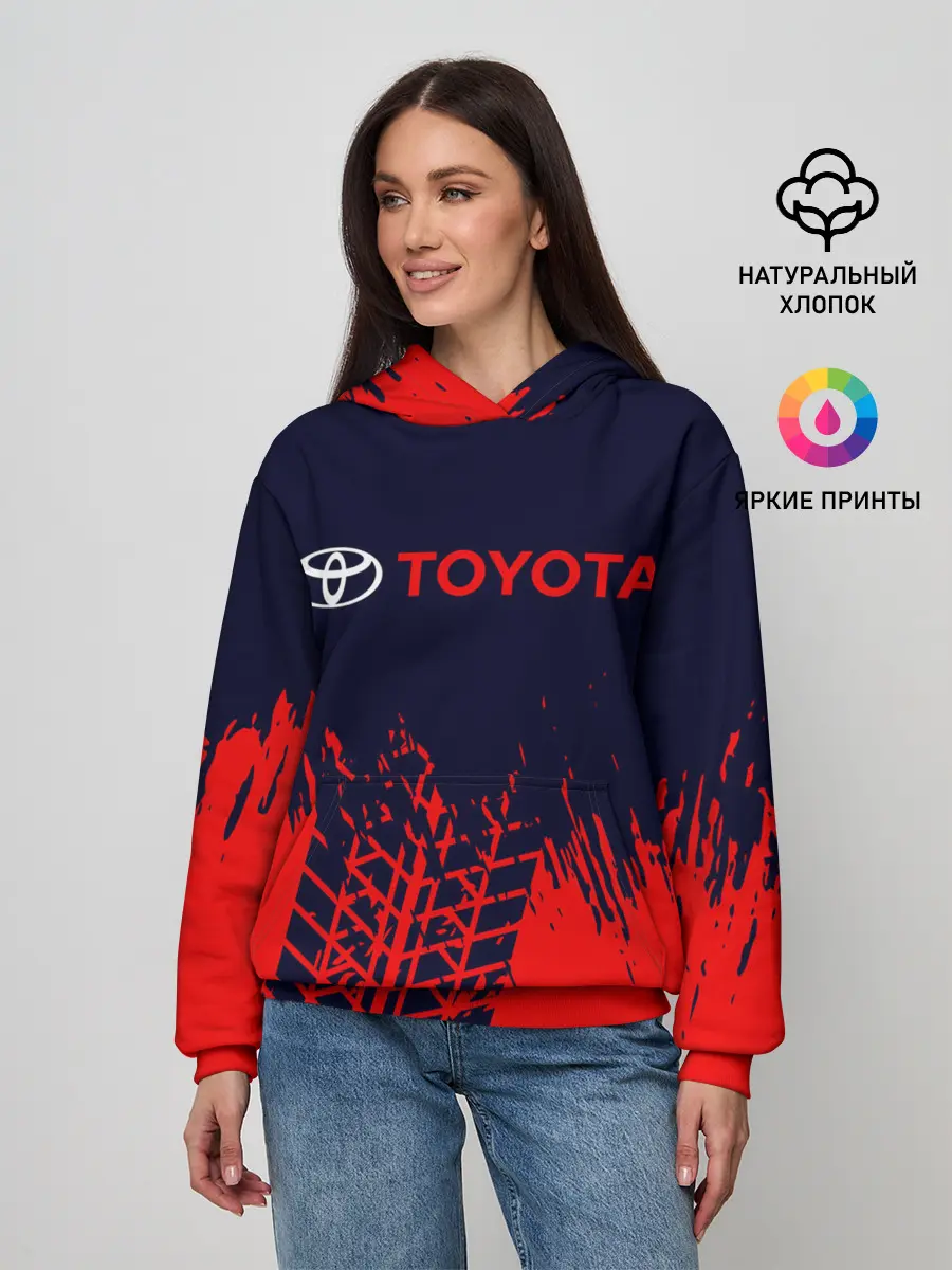 Женское худи / TOYOTA / ТОЙОТА