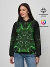 Женское худи / Зелёное Очарование