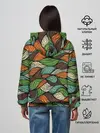 Женское худи / Абстрактные волны