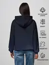 Женское худи / Зимний волк