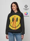 Женское худи / Pop Up Smiley