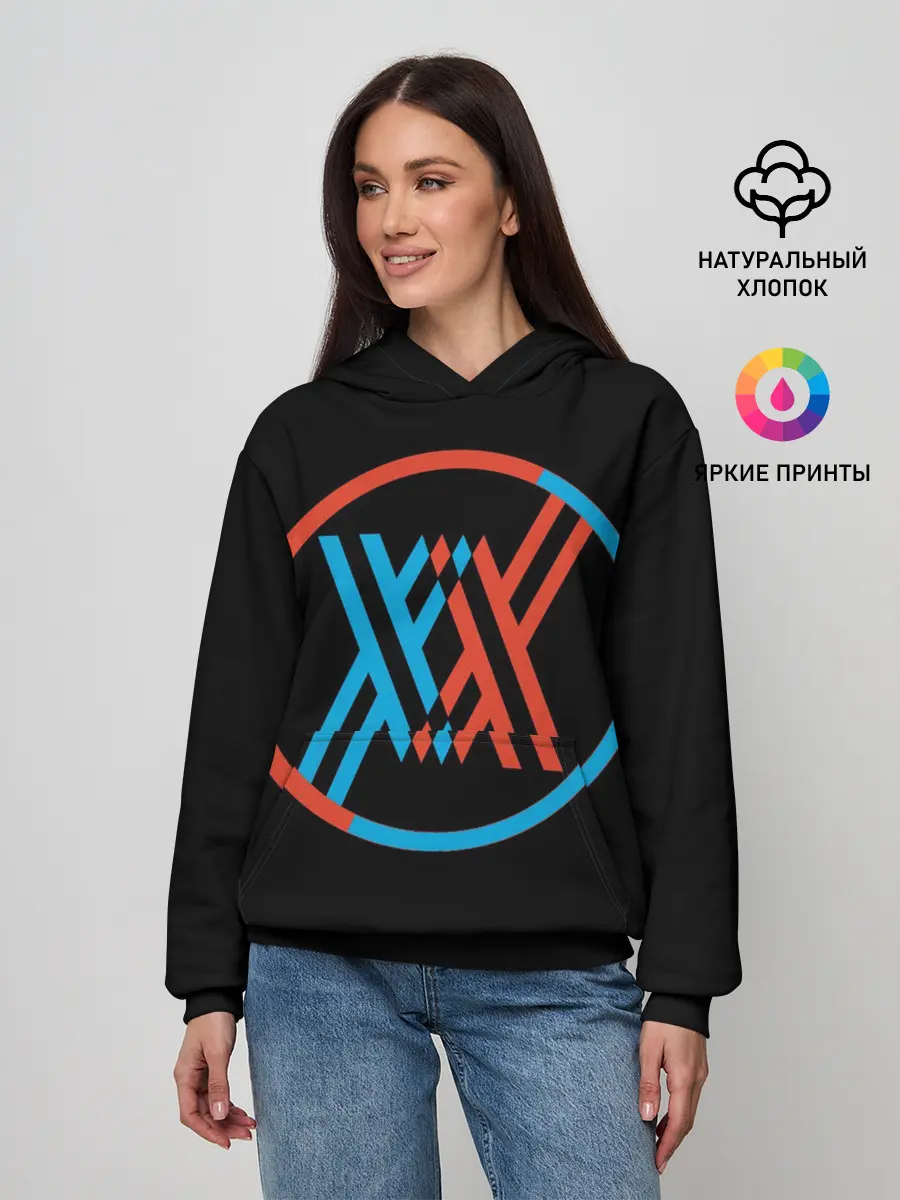Женское худи / Darling in the Franxx LOGO