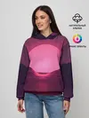 Женское худи / Фиолетовый закат