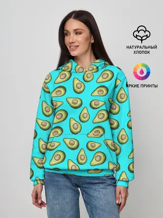 Женское худи / Авокадо