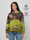 Женское худи / Мох