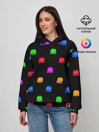 Женское худи / Пакмен