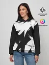 Женское худи / Темная космическая Люкс
