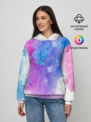 Женское худи / дым