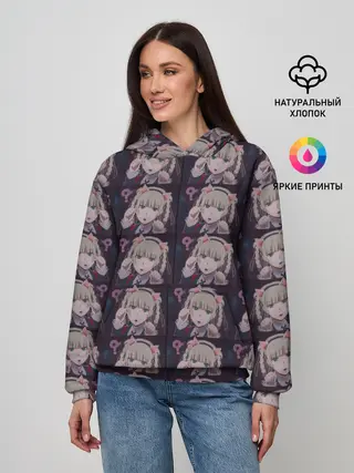 Женское худи / Кирари Момобами Неко