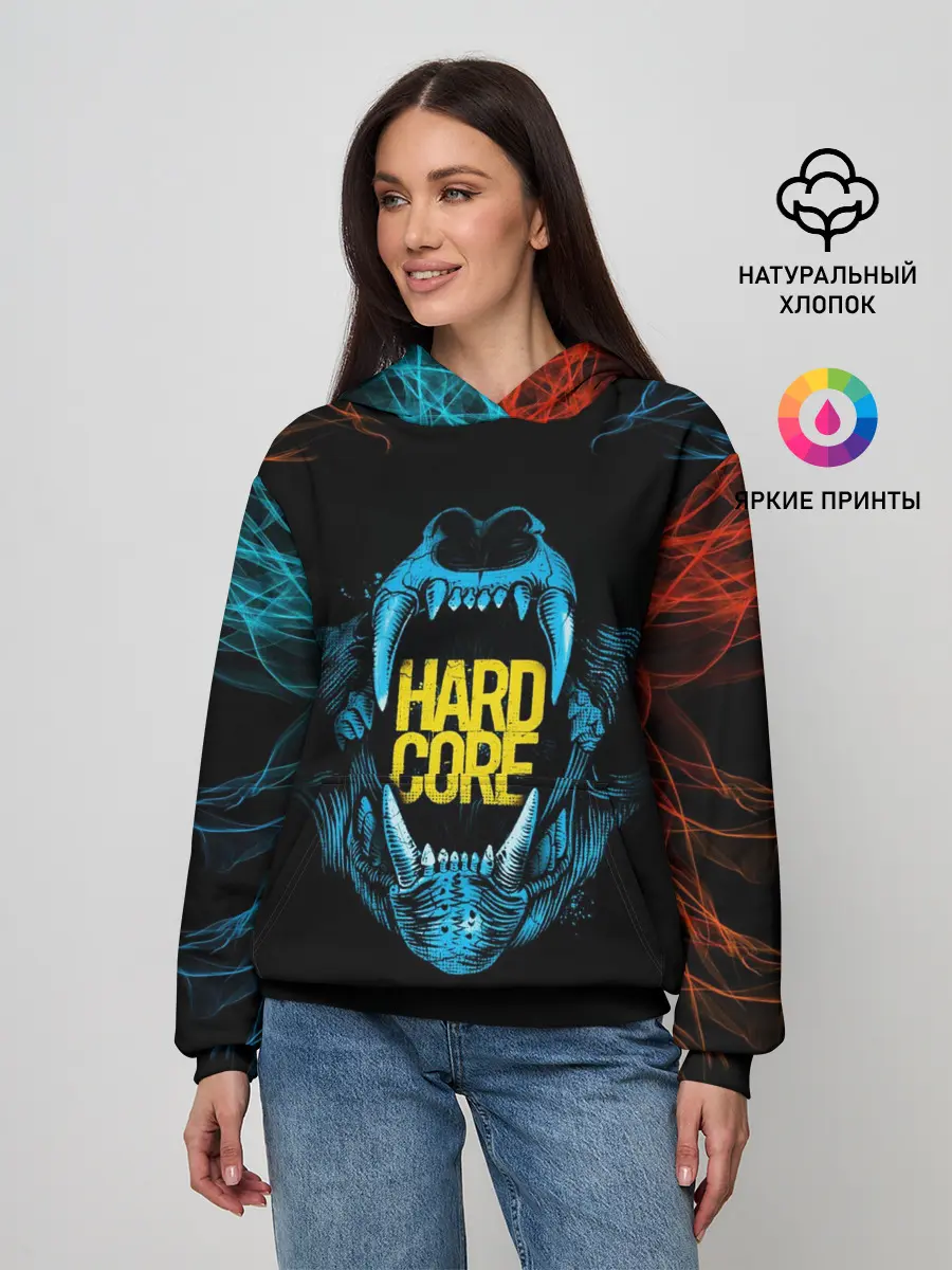 Женское худи / HARD CORE