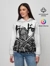 Женское худи / Кайман с мечами Дорохедоро