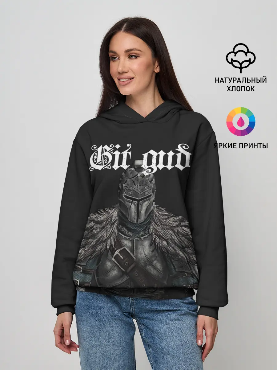 Женское худи / Git gud