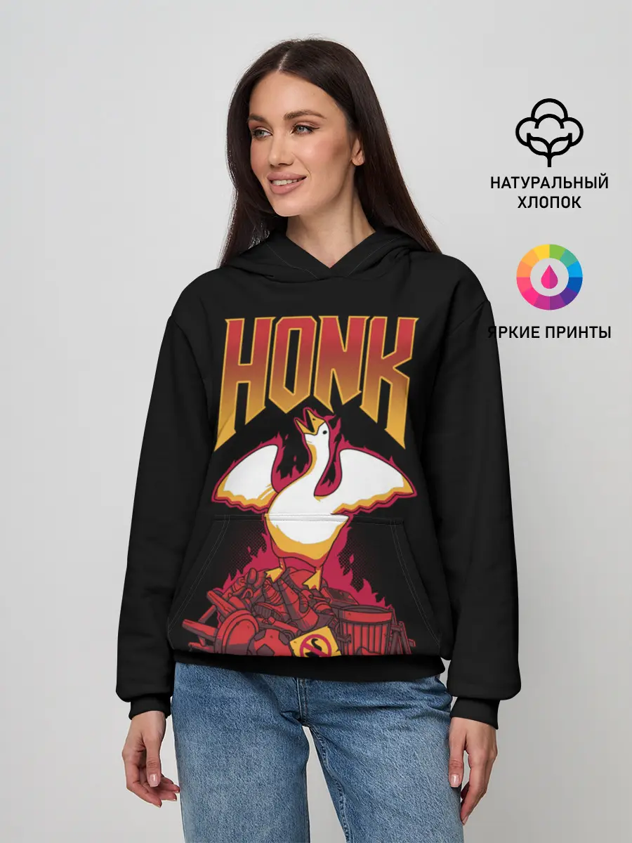 Женское худи / HONK Goose