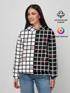 Женское худи / Разносторонняя сетка Fumrre