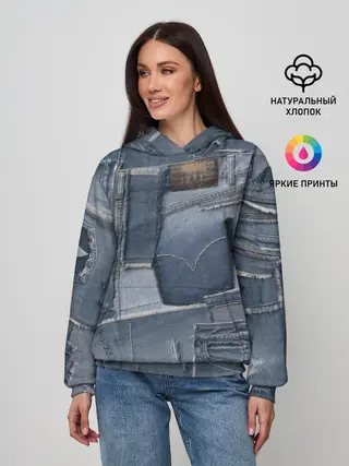 Женское худи / Jeans life
