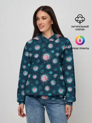 Женское худи / Ковид-19
