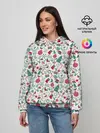 Женское худи / Новогодняя Символика