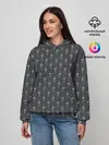 Женское худи / Готический рисунок