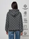 Женское худи / Готический рисунок