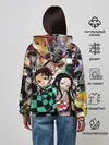 Женское худи / Клинок рассекающий демонов