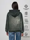 Женское худи / Леви Аккерман - темная личность