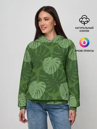 Женское худи / Лист