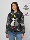 Женское худи / Кошачья Любовь