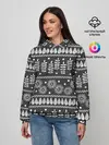 Женское худи / Этнические узоры