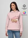 Женское худи / Стеклянная свинка