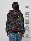 Женское худи / КОСМИЧЕСКИЙ НЕОН