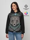 Женское худи / Медведь