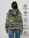 Женское худи / Камуфляж Land Rover