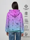 Женское худи / Котики в полете