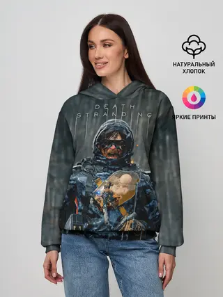 Женское худи / Death Stranding | Сэм