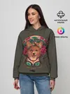 Женское худи / Корги