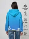 Женское худи / БИТКОИН В КОСМОС