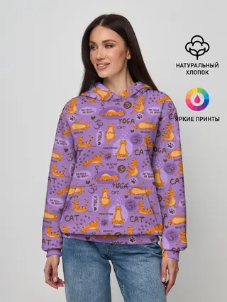 Женское худи / Йога