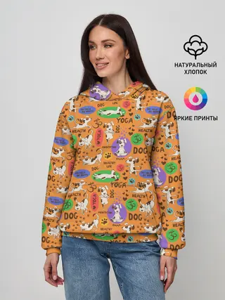 Женское худи / Йога