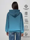 Женское худи / черный дух волка