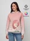 Женское худи / влюбленная девушка ноутбук