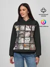 Женское худи / Коты и кошки
