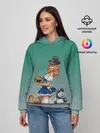 Женское худи / официантка горшок золота