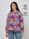 Женское худи / Дикая абстракция