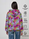 Женское худи / Дикая абстракция